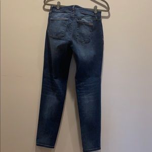 White House Black Market Jeans - WHBM embroidered size 0 girlfriend jeans White House Black Market Jeans - WHBM embroidered size 0 girlfriend jeans
